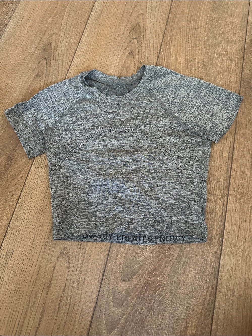 Lululemon Grey Crop Top